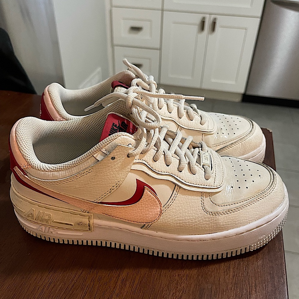 Nike platform air forces